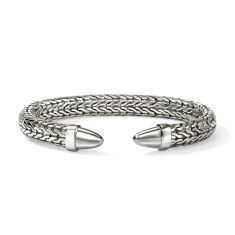 John Hardy Spear 50 Sterling Silver Flex Cuff Bracelet