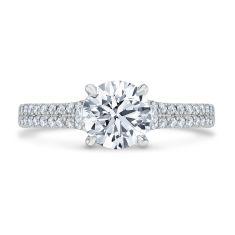 2ctw Round Diamond 14k White Gold Engagement Ring