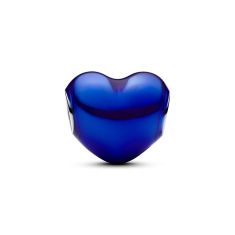 Pandora Metallic Blue Heart Charm