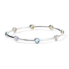 image of IPPOLITA Lollipop 8-Stone Sterling Silver Bracelet in Wildflower with sku:20556437