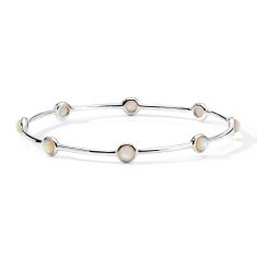 image of IPPOLITA Lollipop 8-Stone Sterling Silver Bracelet in Mother of Pearl with sku:20556445