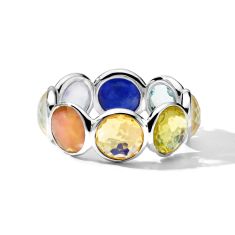 IPPOLITA Lollipop All-Stone Sterling Silver Eternity Ring in Wildflower