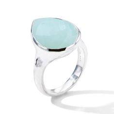 IPPOLITA Rock Candy Medium Teardrop Ring In Blue Quartz