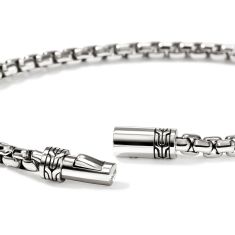 John Hardy 3.7mm Sterling Silver Box Chain Bracelet