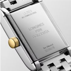 Longines Mini DolceVita Silver Dial Two-Tone Stainless Steel Bracelet Watch 29mm - L52005707