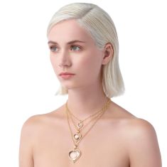 Temple St. Clair 18k Yellow Gold Medium Diamond Pavé Heart Pendant