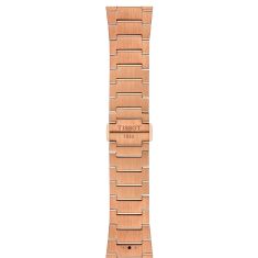Tissot PRX Powermatic 80 Blue Dial Rose Gold-Tone Stainless Steel Bracelet Watch 40mm - T1374073304100