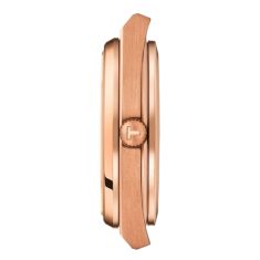 Tissot PRX Powermatic 80 Blue Dial Rose Gold-Tone Stainless Steel Bracelet Watch 40mm - T1374073304100