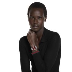 Gucci G-Timeless Burgundy Dial Stainless Steel Watch 38mm - YA1264239