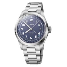 Oris Big Crown Pointer Date Purple Dial Stainless Steel Bracelet Watch 40mm - 754 7798 4068 8 20 06