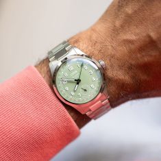 Oris Big Crown Pointer Date Green Dial Stainless Steel Bracelet Watch 40mm - 403 7799 4067 8 20 06