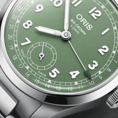 Oris Big Crown Pointer Date Green Dial Stainless Steel Bracelet Watch 40mm - 403 7799 4067 8 20 06
