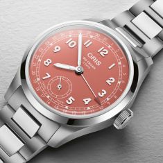 Oris Big Crown Pointer Date Red Dial Stainless Steel Bracelet Watch 40mm - 403 7799 4068 8 20 06
