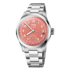 Oris Big Crown Pointer Date Red Dial Stainless Steel Bracelet Watch 40mm - 403 7799 4068 8 20 06