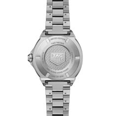 TAG Heuer FORMULA 1 Solargraph White Opaline Dial Stainless Steel Watch 38mm - WBY1113.BA0042