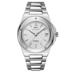 IWC Ingenieur Automatic Textured Silver-Tone Dial Stainless Steel Watch 35mm - IW324901
