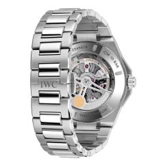 IWC Ingenieur Automatic Perpetual Calendar 41 Textured Blue Dial Stainless Steel Watch 41mm - IW344903