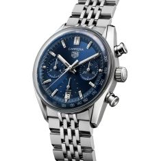 TAG Heuer CARRERA Chronograph Blue Dial Stainless Steel Watch 39mm - CBS2212.BA0048