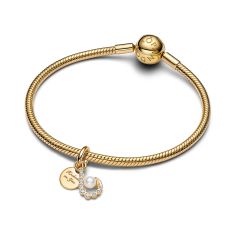 Pandora Sunrise Gold-Plated Medallion Charm