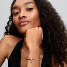 Pandora Turquoise-Colored Dangle Charm