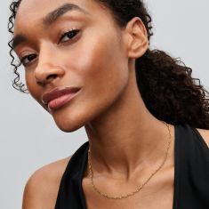 Pandora Anchor Gold-Plated Chain Necklace