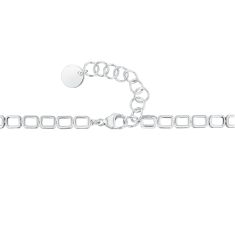 Created Emerald and Created White Sapphire Sterling Silver Necklace