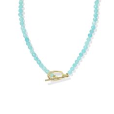 Kendra Scott Sylvia Strand Necklace in Teal Amazonite