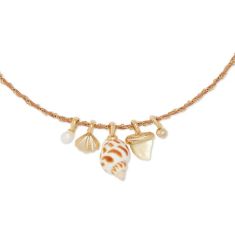 Final Sale - Kendra Scott Oleana Charm Necklace, Gold-Plated