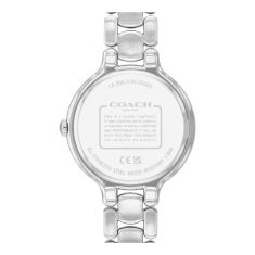 COACH Chelsea Crystal Accent Purple Dial Stainless Steel Bracelet Watch 36mm - 14504499