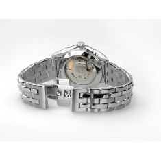 Hamilton Jazzmaster Open Heart Automatic Midnight Blue Dial Stainless Steel Watch 36mm - H32215142