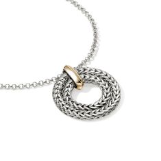 John Hardy Icon Link Two-Tone Pendant Necklace