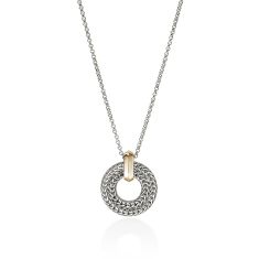 John Hardy Icon Link Two-Tone Pendant Necklace