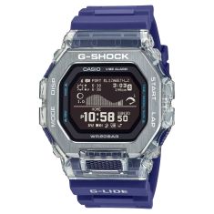 Casio G-Shock G-LIDE GBX-100 SERIES Digital Blue Resin Watch 50.9mm - GBX100S-2