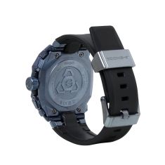Casio G-Shock MT-G Blue-Grey Ion-Plated Bezel Black Resin Strap Watch 56.6mm - MTGB4000B-1A2