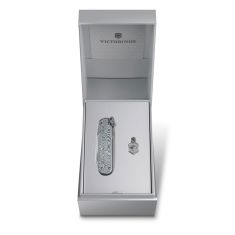 Victorinox Swiss Army Classic SD Brilliant Damast Compact Pocket Knife