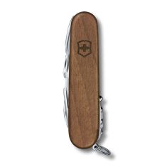 Victorinox Swiss Army Swiss Champ Wood Pocket Knife in Walnut Wood