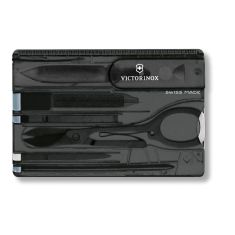 Victorinox Swiss Army Swiss Card Classic in Black Transparent