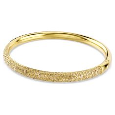 Swarovski Sublima Gold-Tone Crystal Snow Pavé Bangle Bracelet, Gold-Tone Plated
