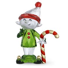 image of Swarovski Crystal Holiday Cheers Dulcis Elf and Candy Cane with sku:20582433