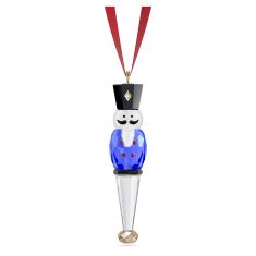 Swarovski Crystal Holiday Cheers Nutcracker Ornament