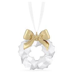 Swarovski Crystal Holiday Magic Wreath Ornament