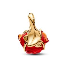 Pandora - Disney, Beauty and the Beast Enchanted Rose Gold-Plated Dangle Charm