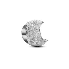 Pandora Textured Moon Mini Charm