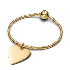 Pandora Engravable Heart Oversized Tag Pendant