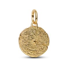 Pandora ME Crossing Arrows Gold-Plated Medallion Charm
