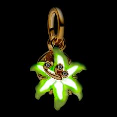 Pandora - Disney Tangled Sundrop Flower Glow-in-the-dark Gold-Plated Charm