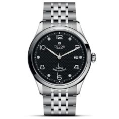 1926 Diamond-Set Black Dial Stainless Steel Watch 39mm - M91550-0004