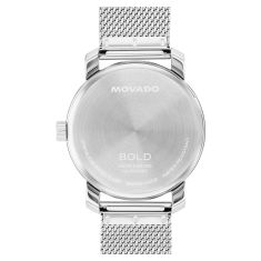 Movado BOLD Green Dial Mesh Stainless Steel Watch 41mm - 3601297