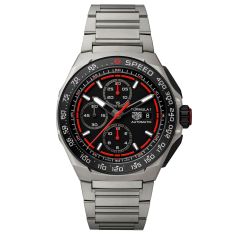 TAG Heuer FORMULA 1 Chronograph Automatic Black Dial Titanium Watch 44mm - CBZ2082.BF0009