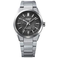 Casio Edifice Automatic Forged Carbon Black Dial Stainless Steel Watch 43.5mm - EFK100CD-1A